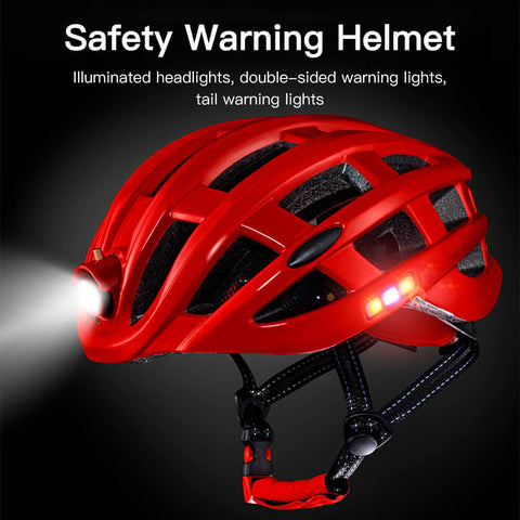 smart bike helmet with lights